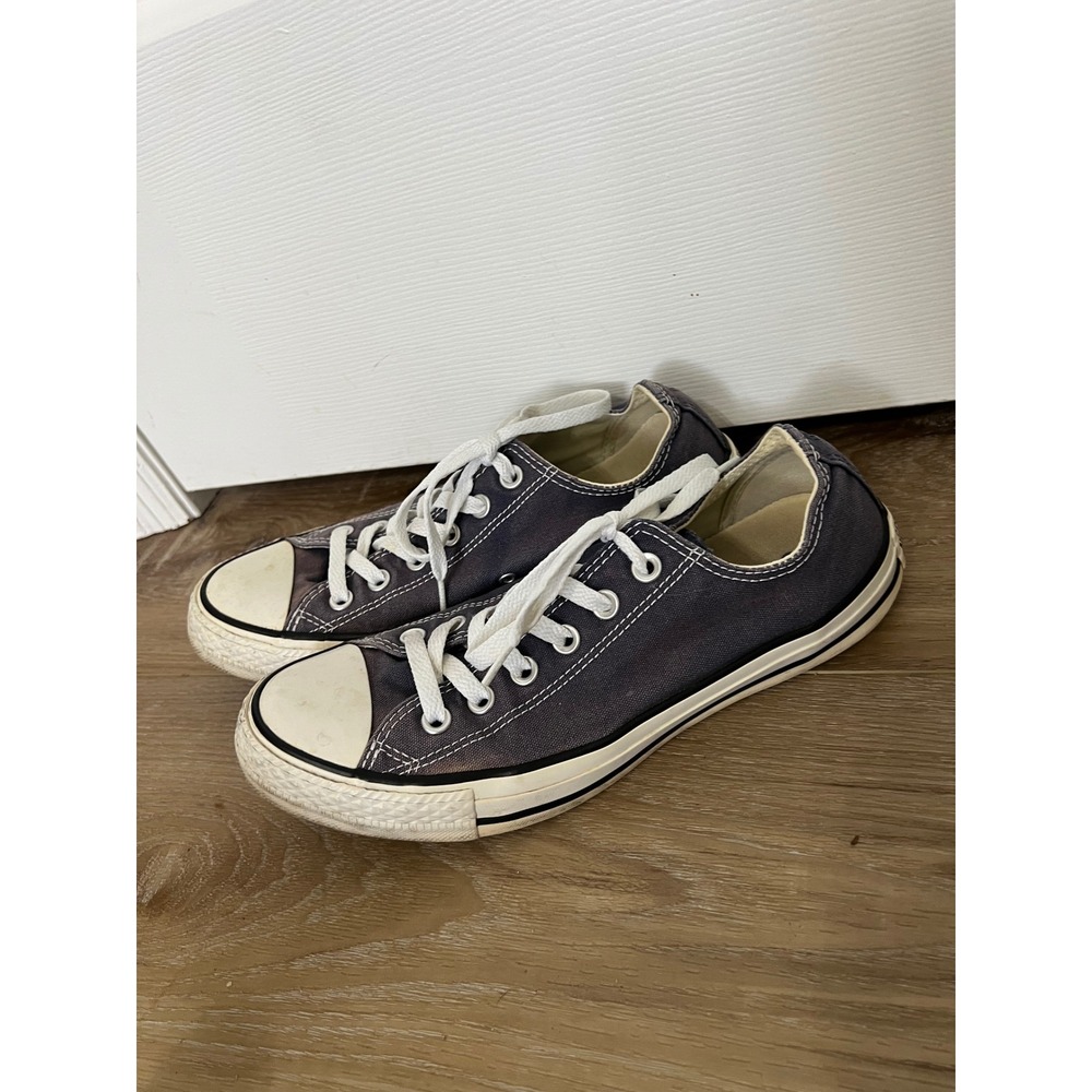 Converse Chuck Taylor All Star Low Navy Blue Grunge Mens 7.5 Women 9.5